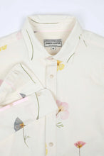 Load image into Gallery viewer, James Harper Pressed Flower Long Sleeve Linen L/S Shirt Multi
