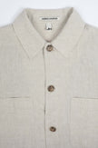 James Harper Semi Lined Shirt Jacket Pebble