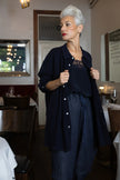 M. A. Dainty Tuxe Knit Navy