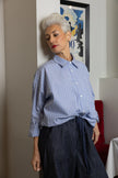 M. A. Dainty Treetops Shirt Triple Stripe