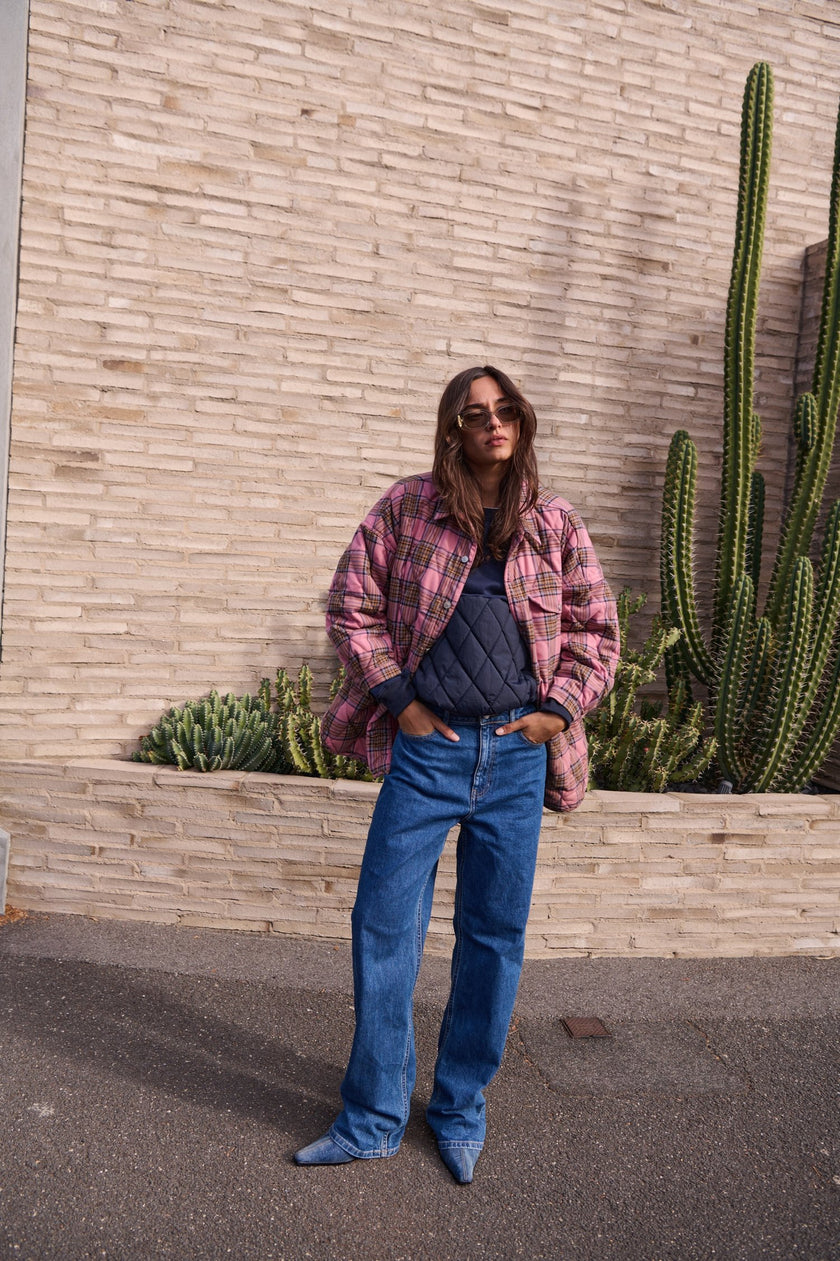 Barry Made George Jacket Pink Check