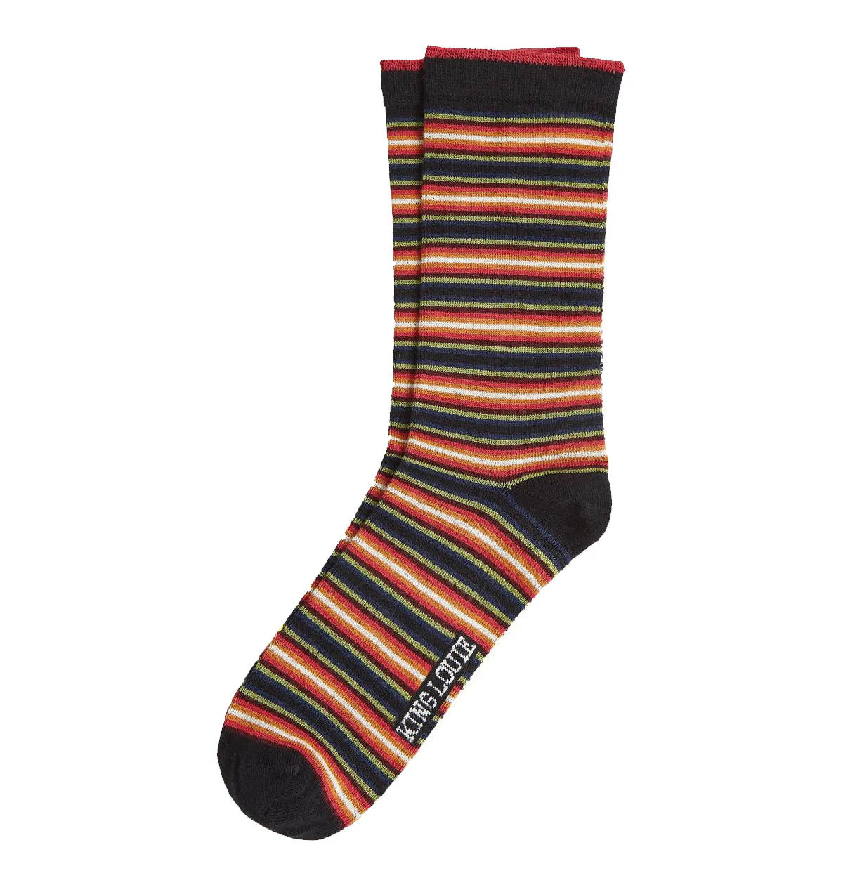 King Louie Socks Eira Stripe Black