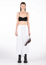 Load image into Gallery viewer, Matlee Linen Asymmetric Culotte White
