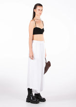 Load image into Gallery viewer, Matlee Linen Asymmetric Culotte White
