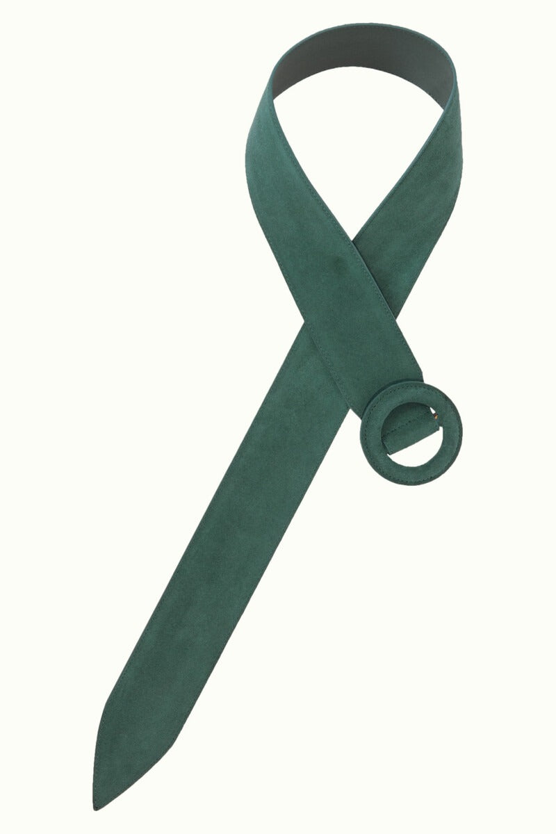 King Louie Wide Belt Botanical Green