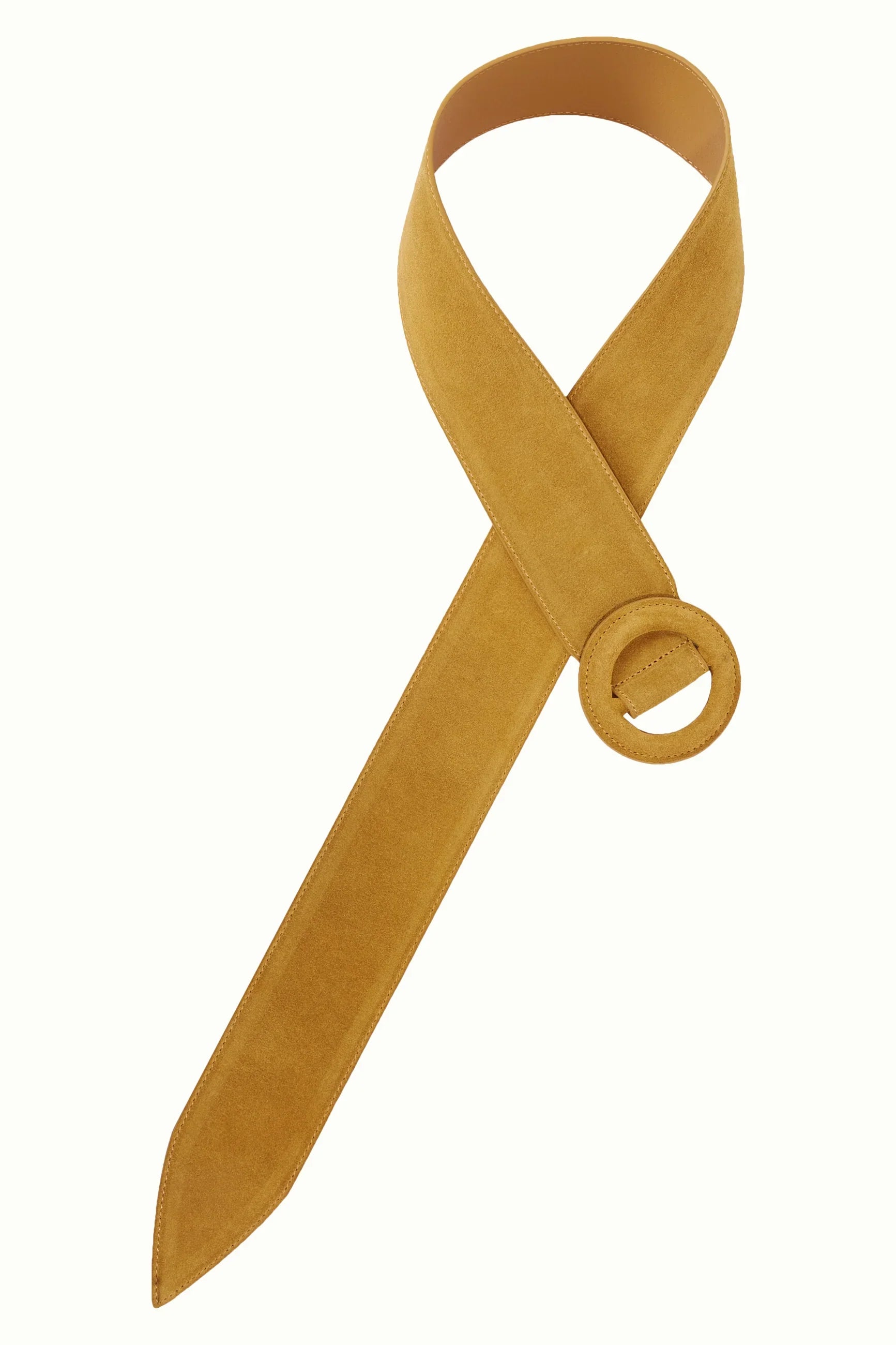 King Louie Wide Belt Golden Brown
