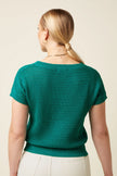 King Louie Boatneck Top Soleil Ponderosa Green