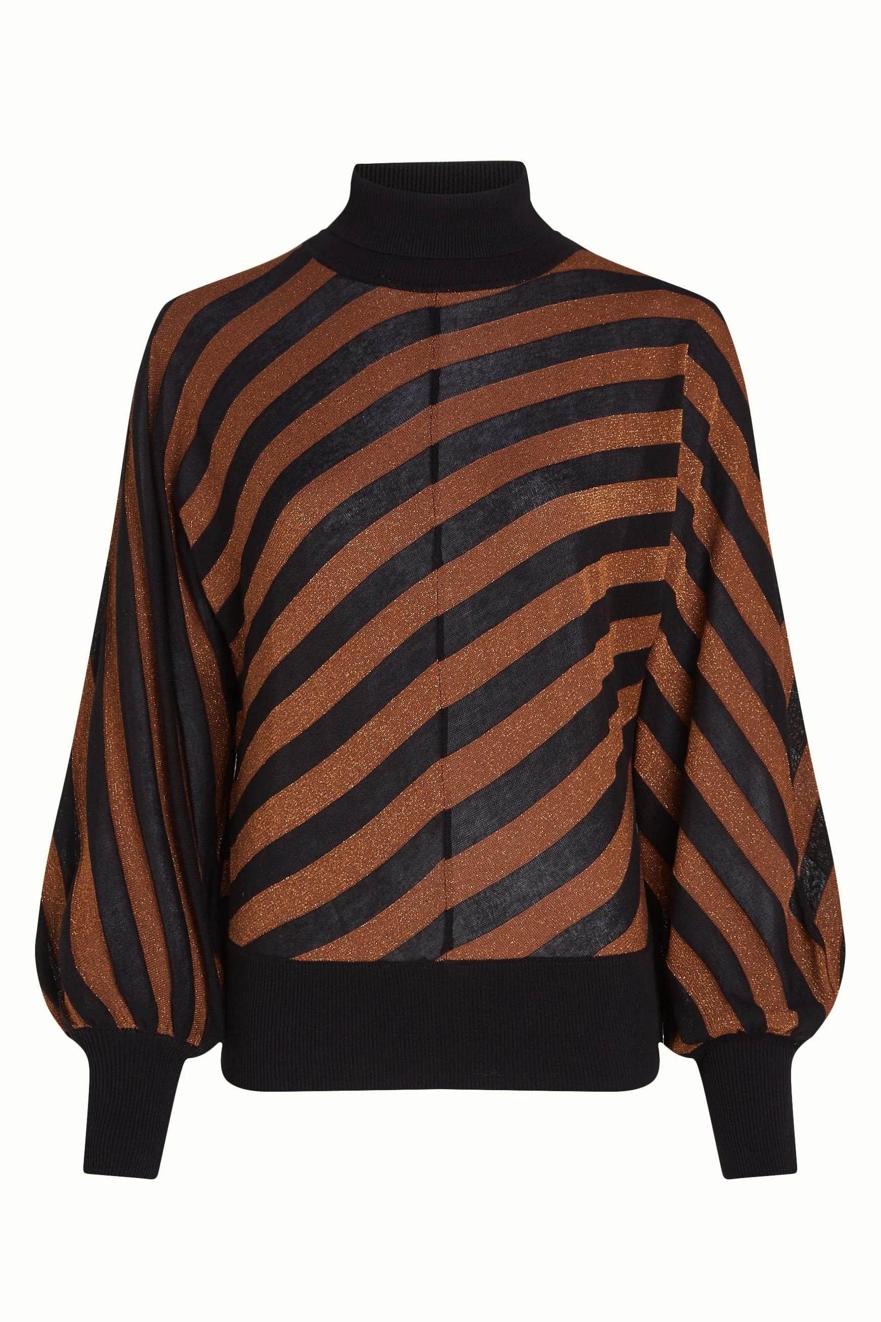 King Louie Tina Top Spiro Stripe Copper