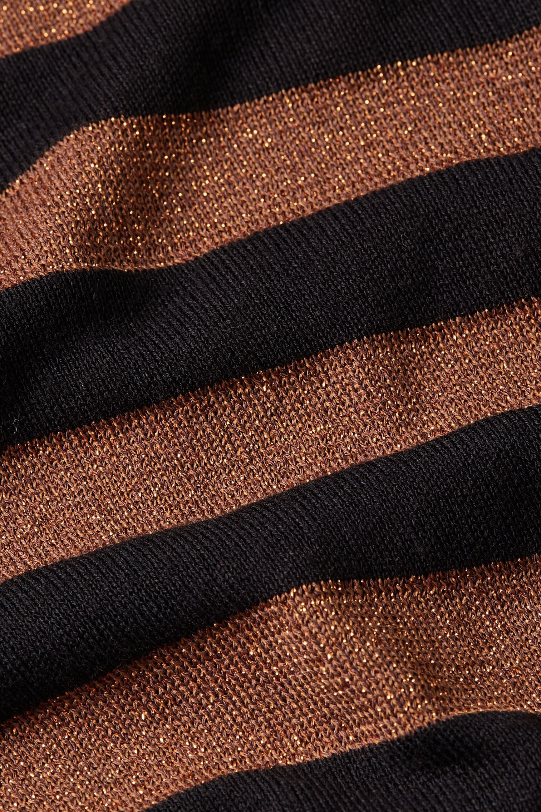 King Louie Tina Top Spiro Stripe Copper