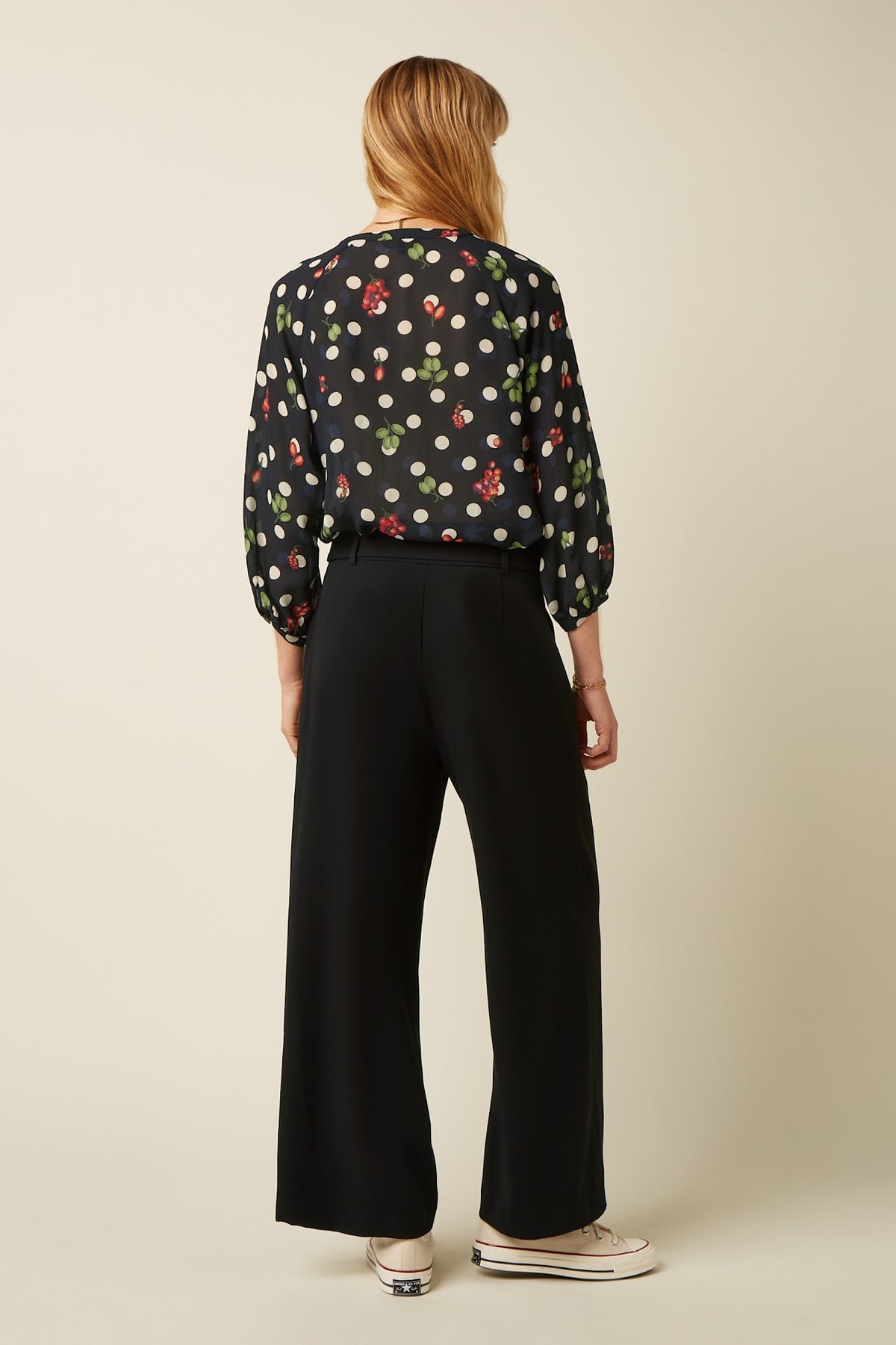 King Louie Cybil Blouse Briny Black
