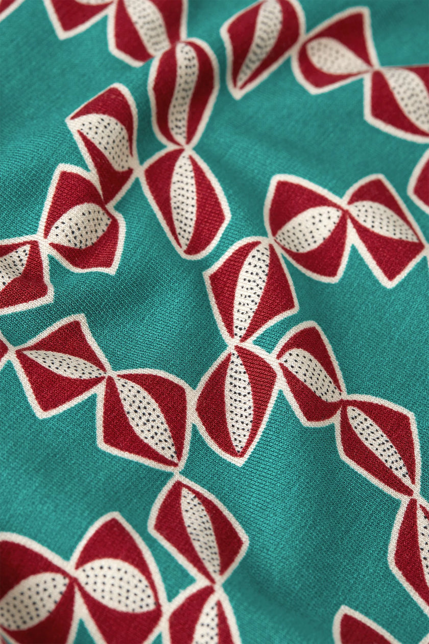 King Louie Darcy Dress Minty Bermuda Green