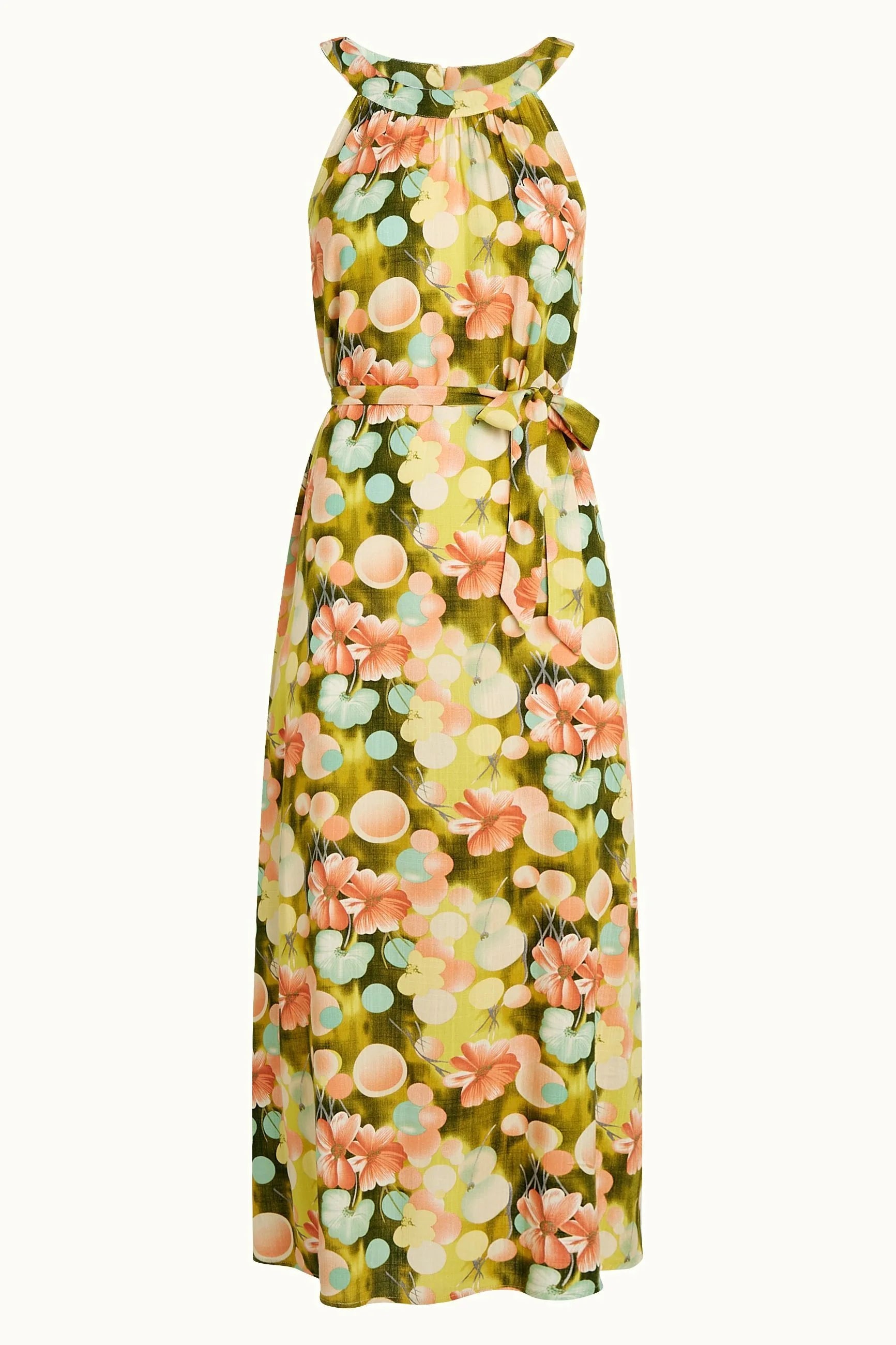 King Louie Virna Dress Calypso Spring Yellow