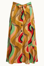 Load image into Gallery viewer, King Louie Judy Midi Skirt Falasie Harvest Yellow

