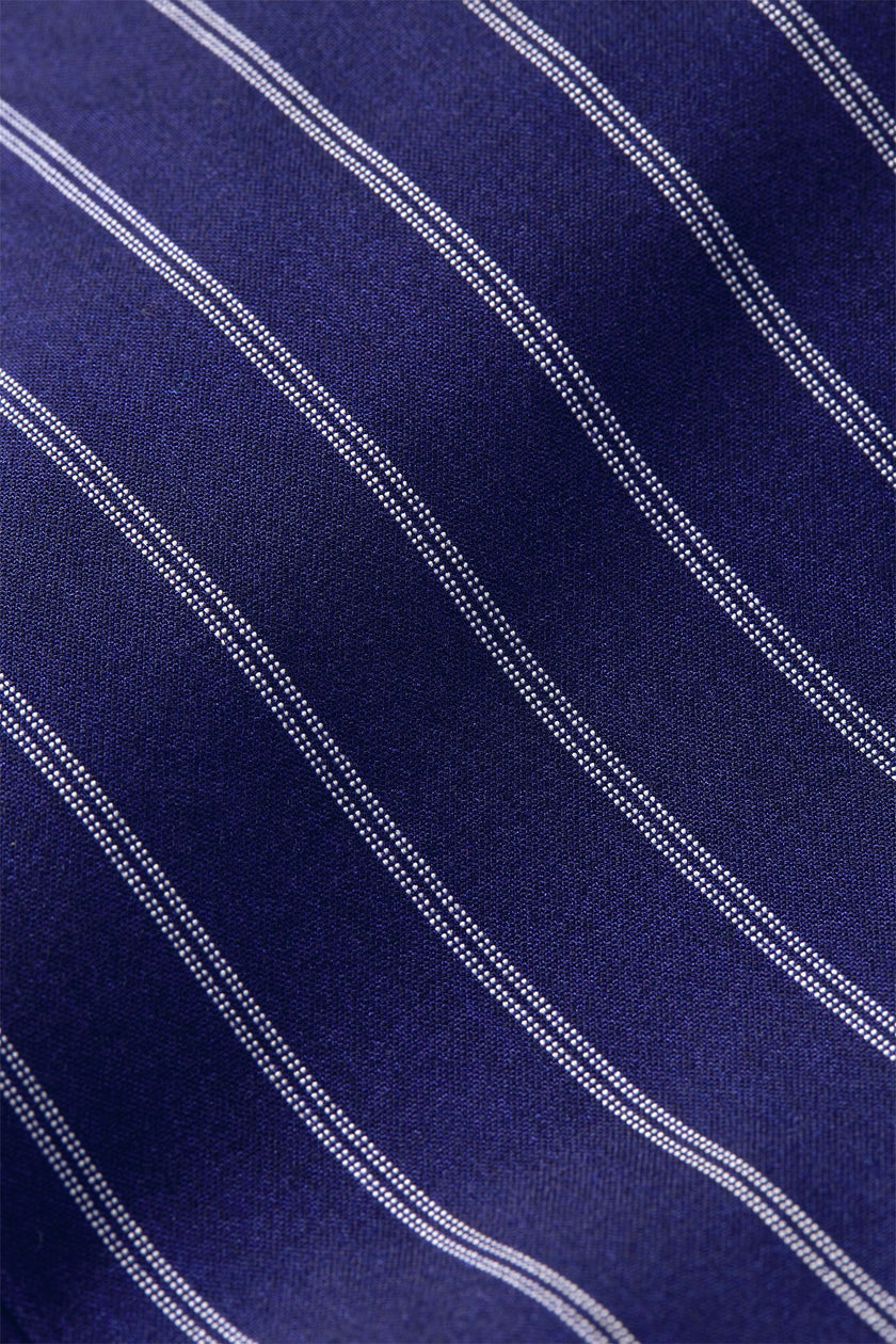 King Louie Peggy Pants Pinstripe Nuit Blue