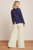 King Louie Tina Blazer Pinstripe Nuit Blue