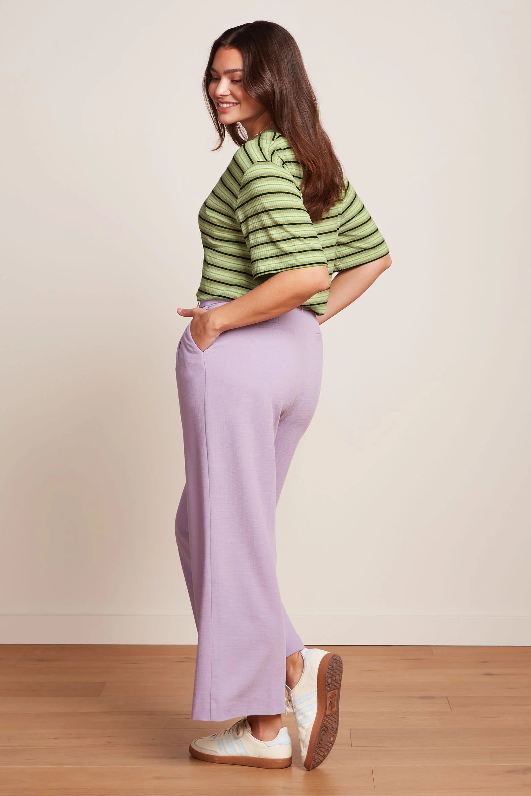 King Louie Folly Finton Pants Iris Purple