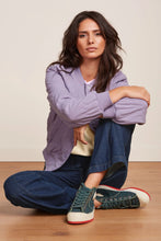 Load image into Gallery viewer, King Louie Folly Baseball Jacket Iris Purple
