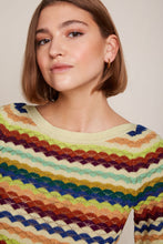 Load image into Gallery viewer, King Louie Ivy Wide Top Rise Cream
