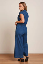 Load image into Gallery viewer, King Louie Amy Jumpsuit Chambray Denim Blue

