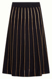 King Louie Knit Skirt Plume Black