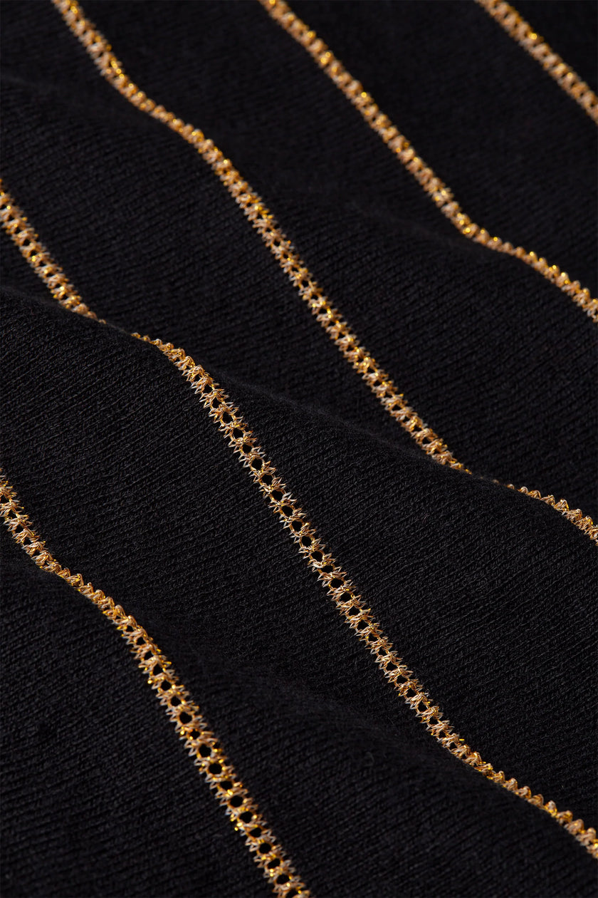King Louie Knit Skirt Plume Black