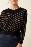 King Louie Joy Top Plume Black