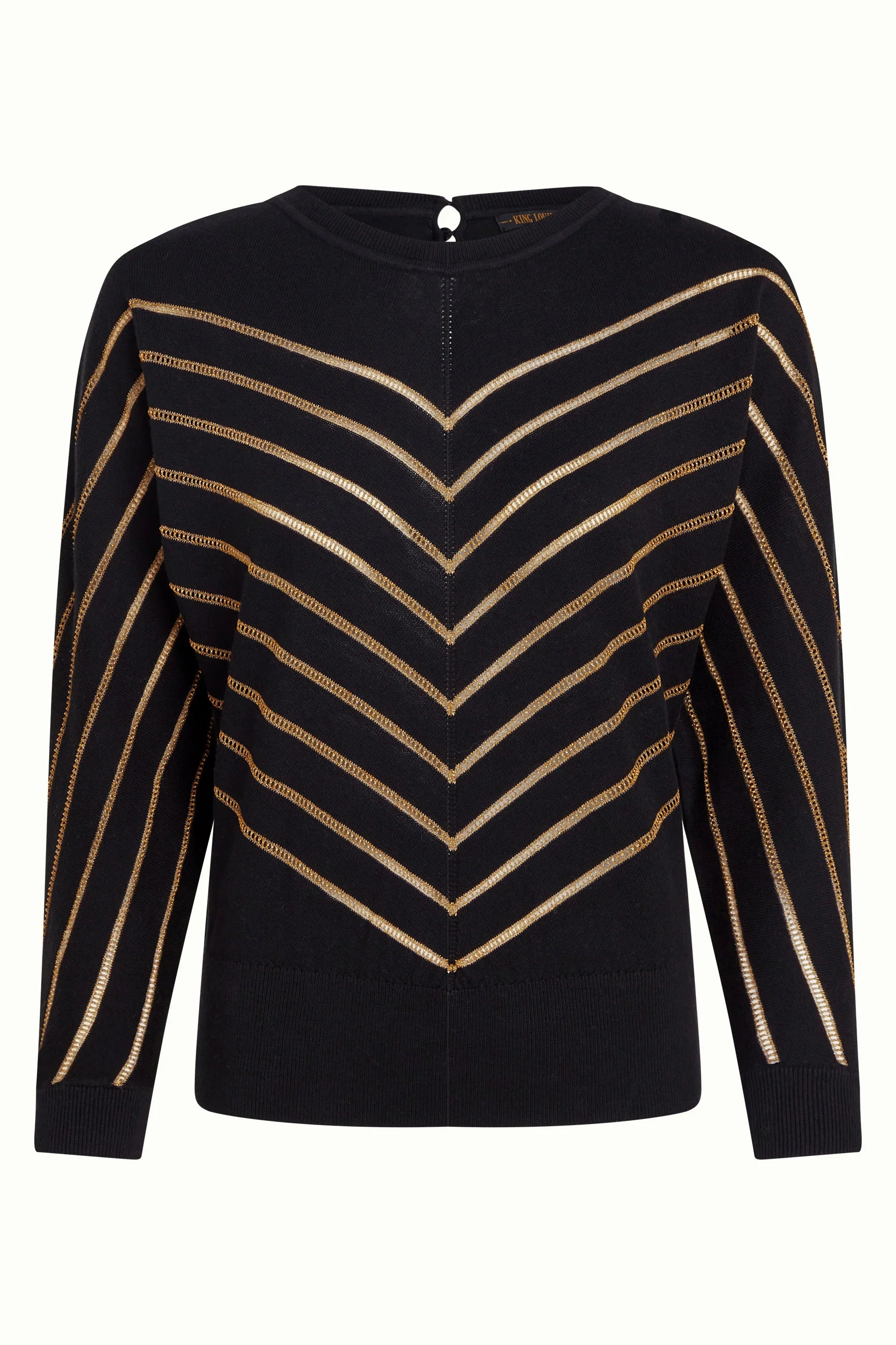 King Louie Joy Top Plume Black