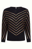 King Louie Joy Top Plume Black