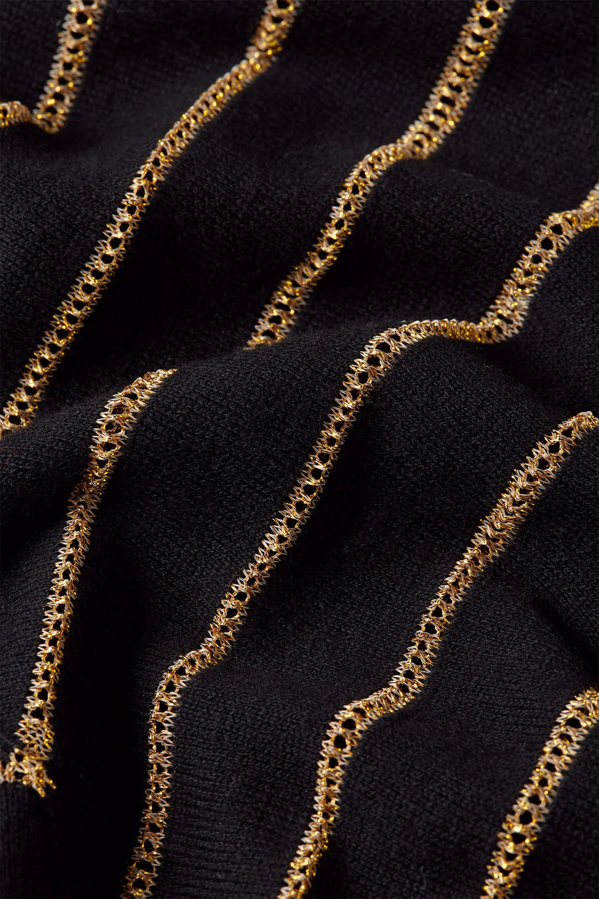 King Louie Joy Top Plume Black