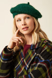 King Louie Beret Posh Botanical Green