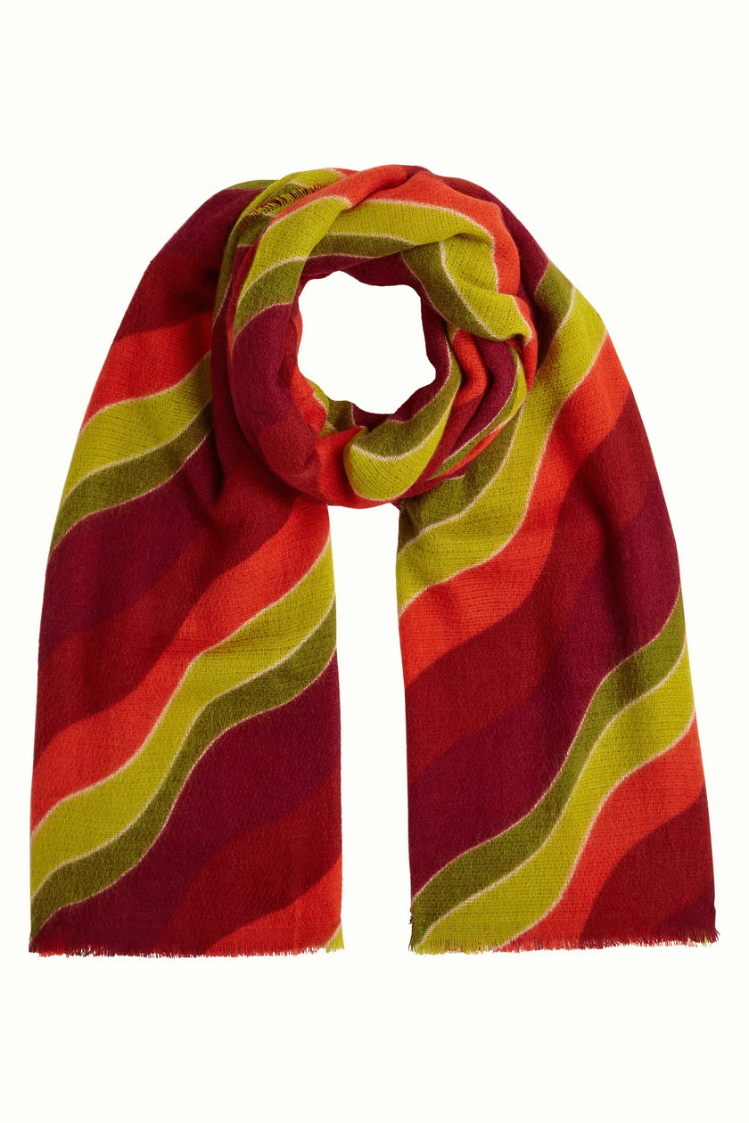King Louie Razzle Scarf Rio Red