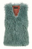 King Louie Cilla Gilet Empire Silver Green