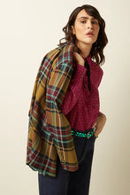 Load image into Gallery viewer, King Louie Daisy Blazer Caroll Check Golden Brown
