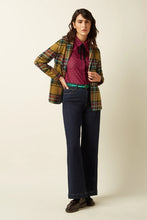 Load image into Gallery viewer, King Louie Daisy Blazer Caroll Check Golden Brown
