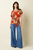 King Louie Kali Top Ember Spicy Orange