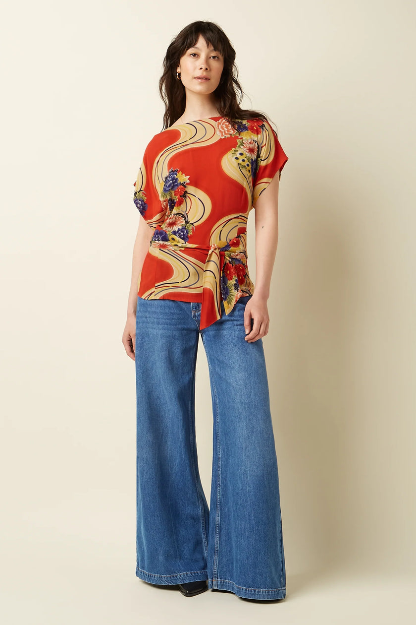 King Louie Kali Top Ember Spicy Orange