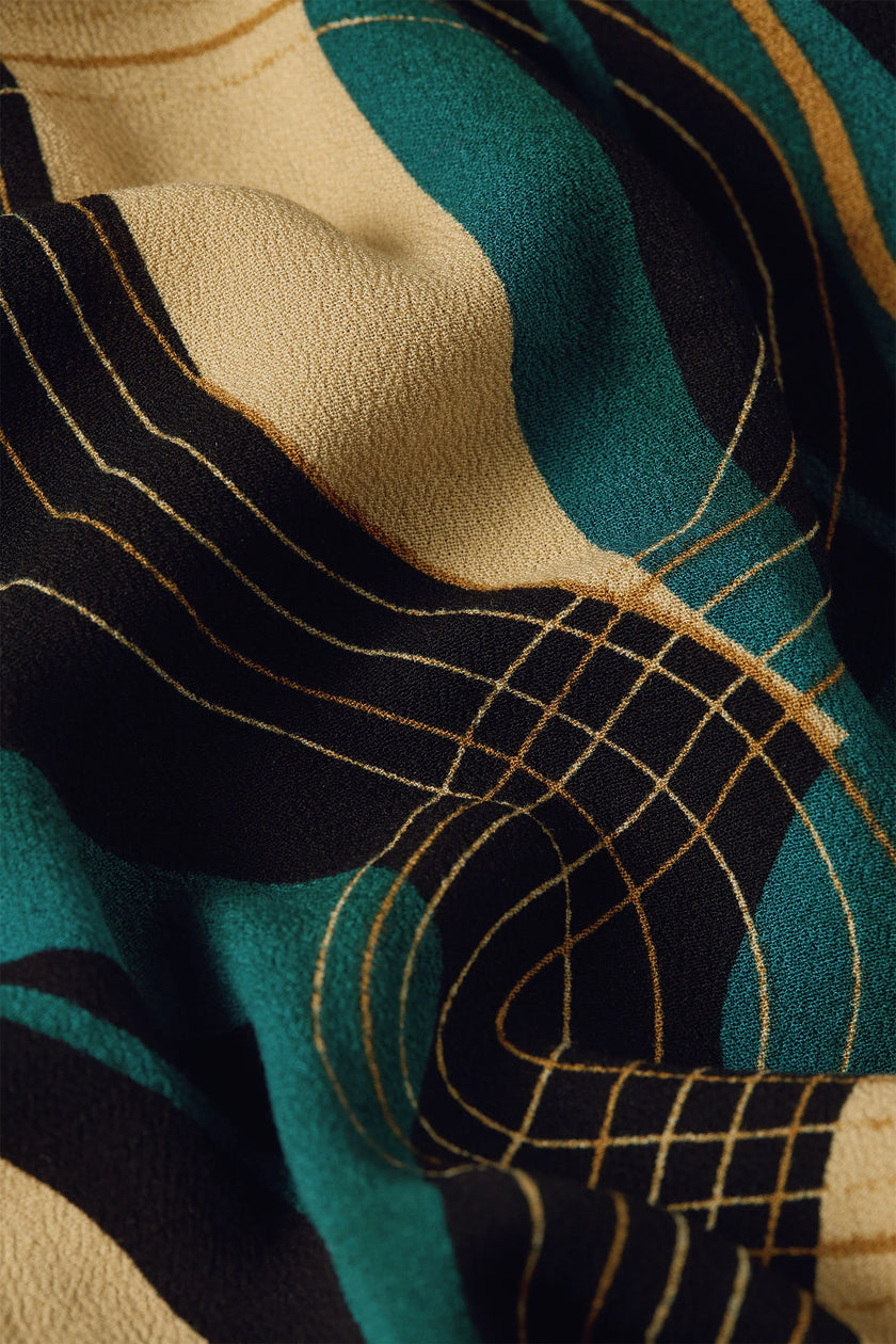 King Louie Olive Dress Elysse Black