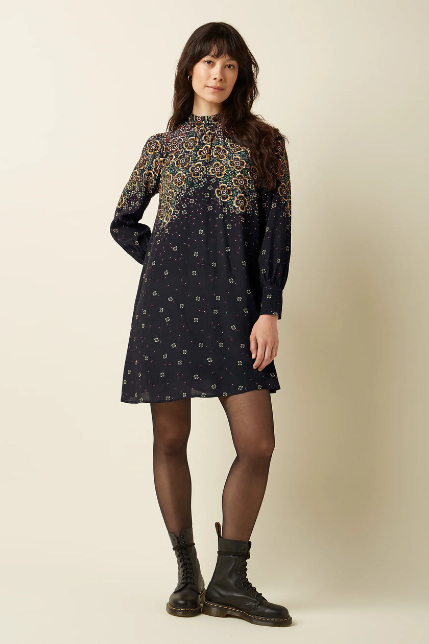 King Louie Sandy Dress Ombra Black