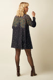 King Louie Sandy Dress Ombra Black