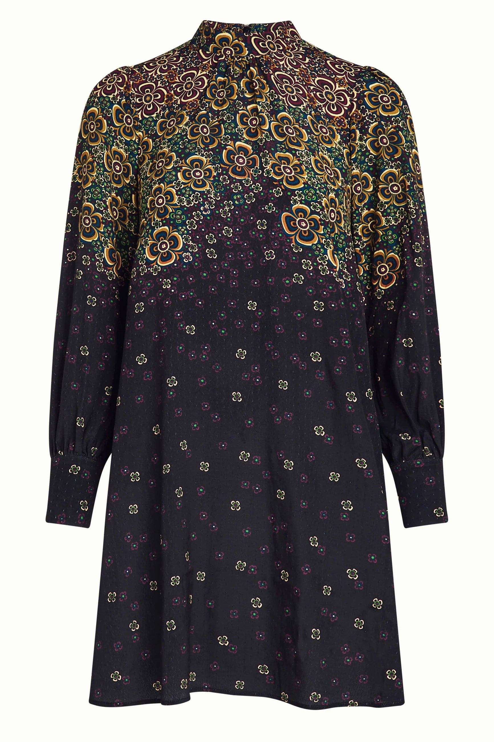 King Louie Sandy Dress Ombra Black