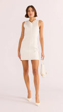 Load image into Gallery viewer, MINKPINK Elora Knit Shift Mini Dress White
