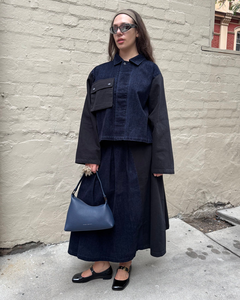 M. A. Dainty Bales Skirt Midnight
