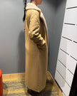 DEA Faux Fur Trench Shielding Beige