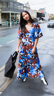 Staple The Label Marisol Midi Dress Multi