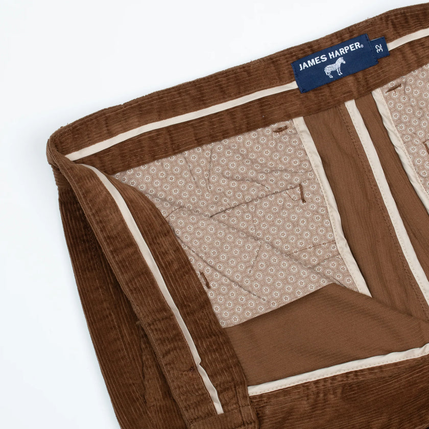 James Harper Corduroy Pant Sepia