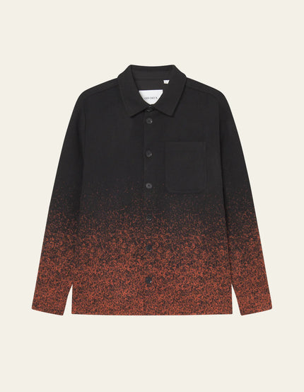 Les Deux Kaleb Faded Overshirt Potters Clay