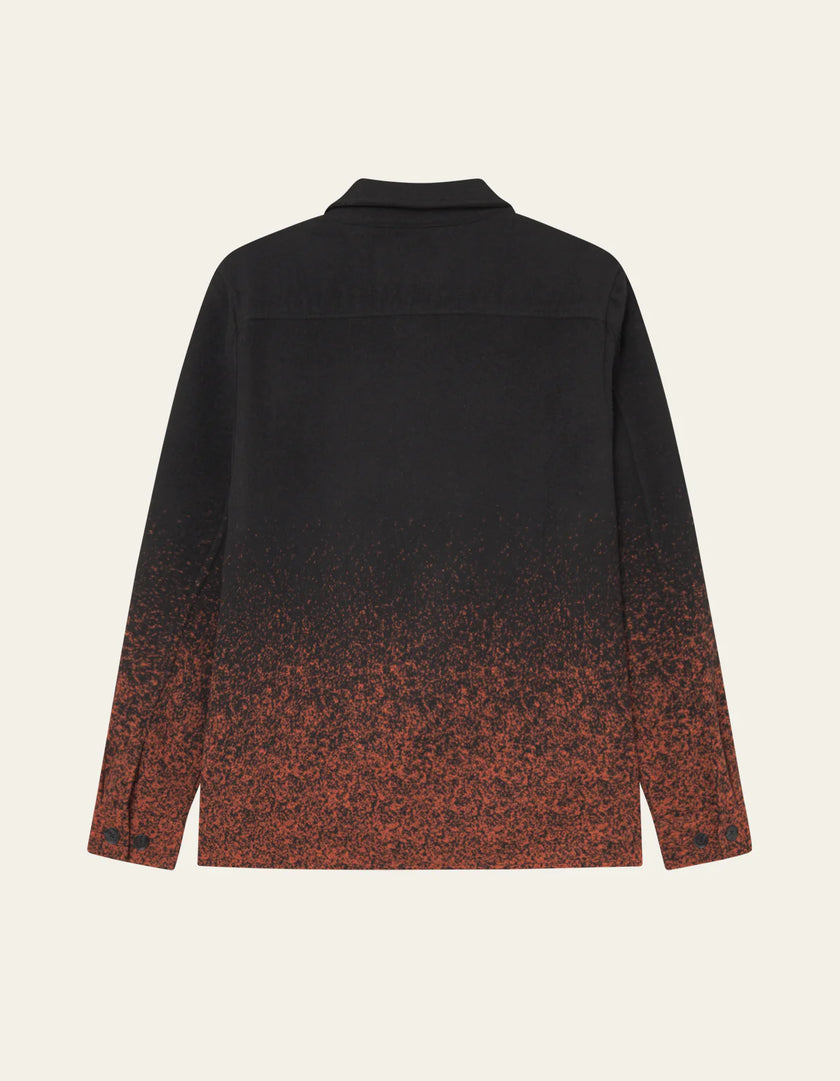 Les Deux Kaleb Faded Overshirt Potters Clay