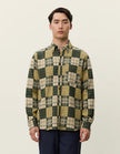 Les Deux Kent Patchwork Check Shirt Duffel Bag