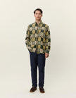 Les Deux Kent Patchwork Check Shirt Duffel Bag