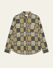 Les Deux Kent Patchwork Check Shirt Duffel Bag